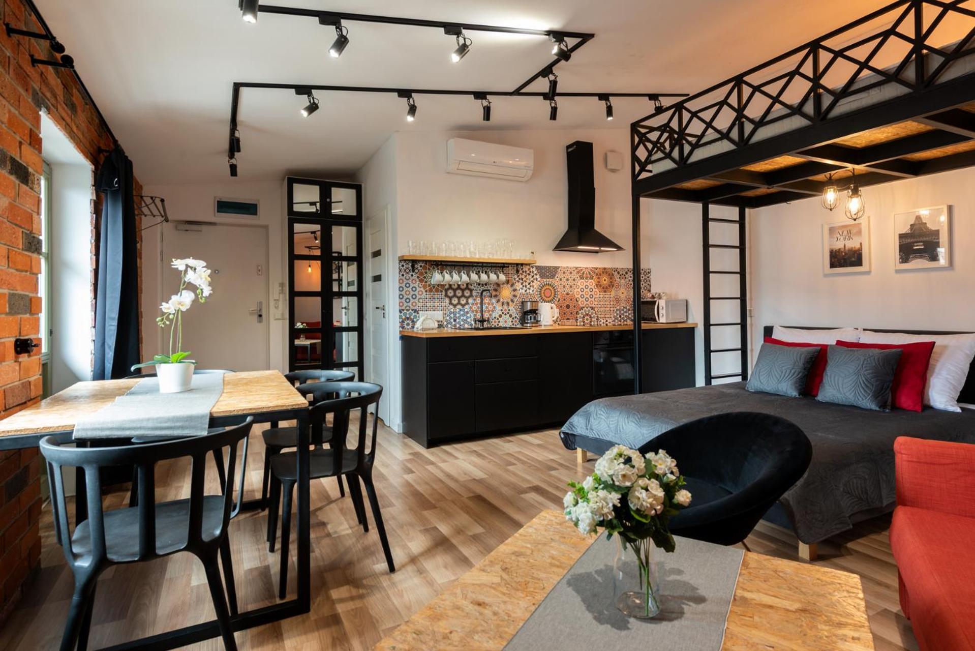 Modern Apartment Arizona Studio Old Town Dietla Balcony Krakau Buitenkant foto