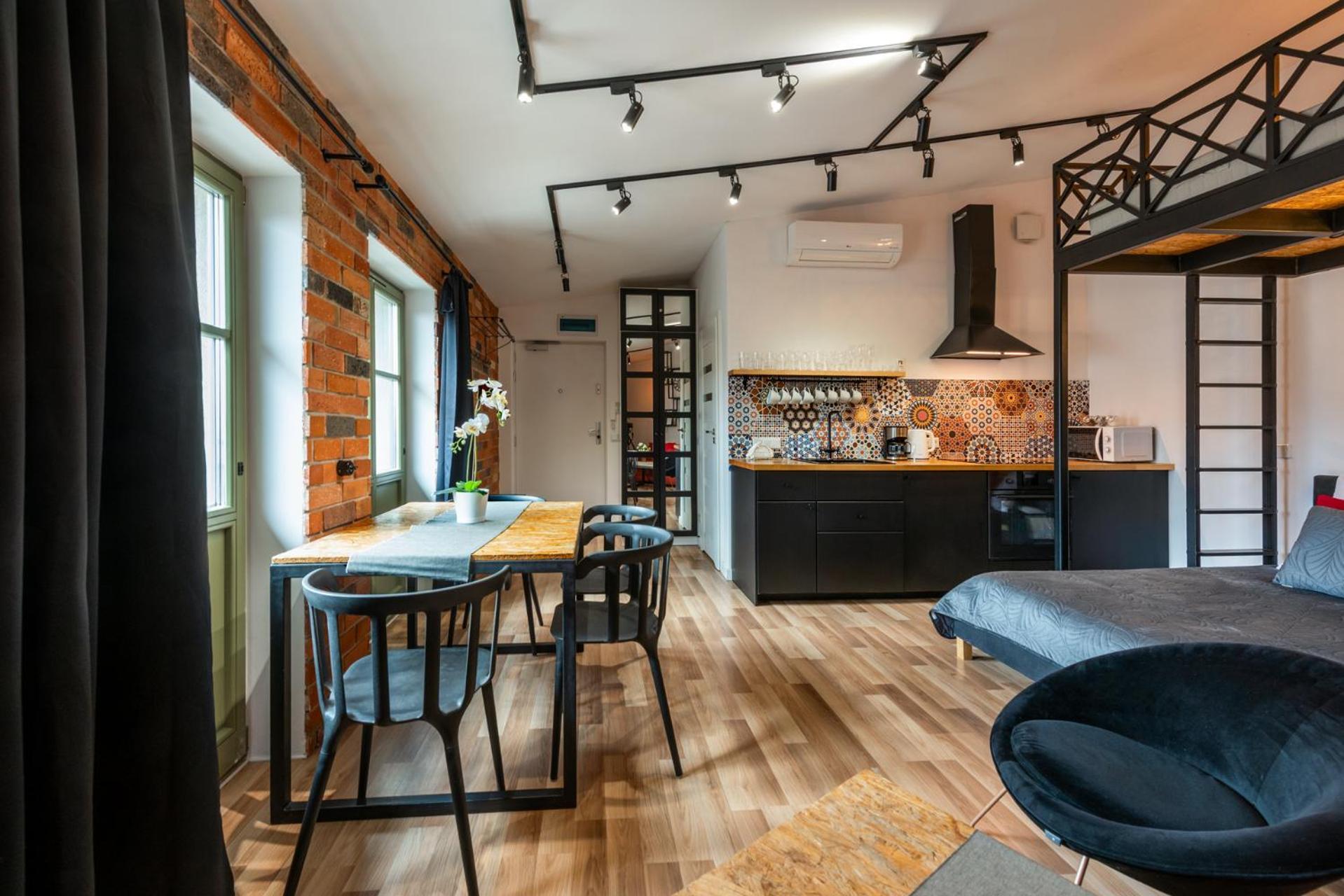 Modern Apartment Arizona Studio Old Town Dietla Balcony Krakau Buitenkant foto