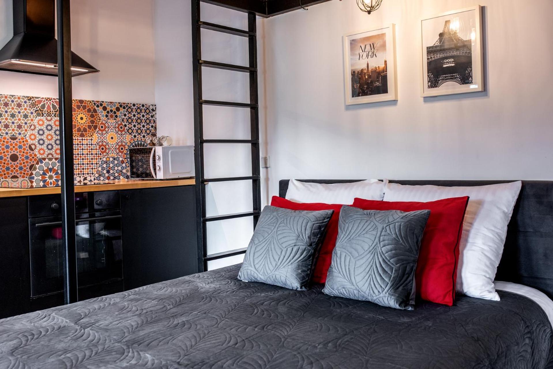 Modern Apartment Arizona Studio Old Town Dietla Balcony Krakau Buitenkant foto