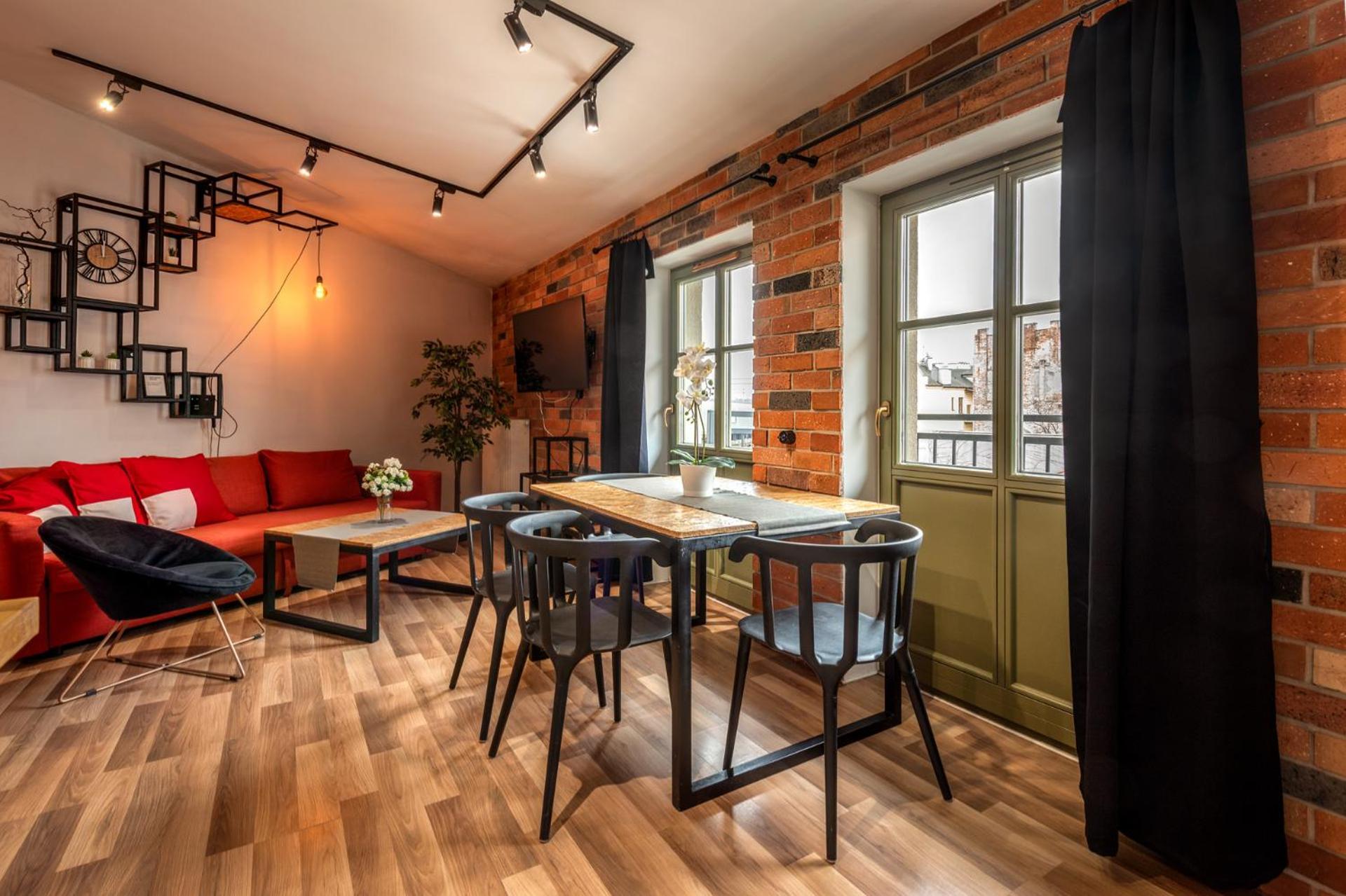 Modern Apartment Arizona Studio Old Town Dietla Balcony Krakau Buitenkant foto